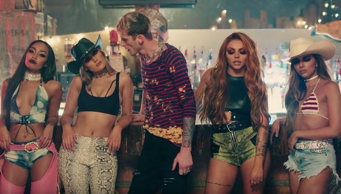 Array af stereoanlæg gips Video: Little Mix feat. Machine Gun Kelly - 'No More Sad Songs'