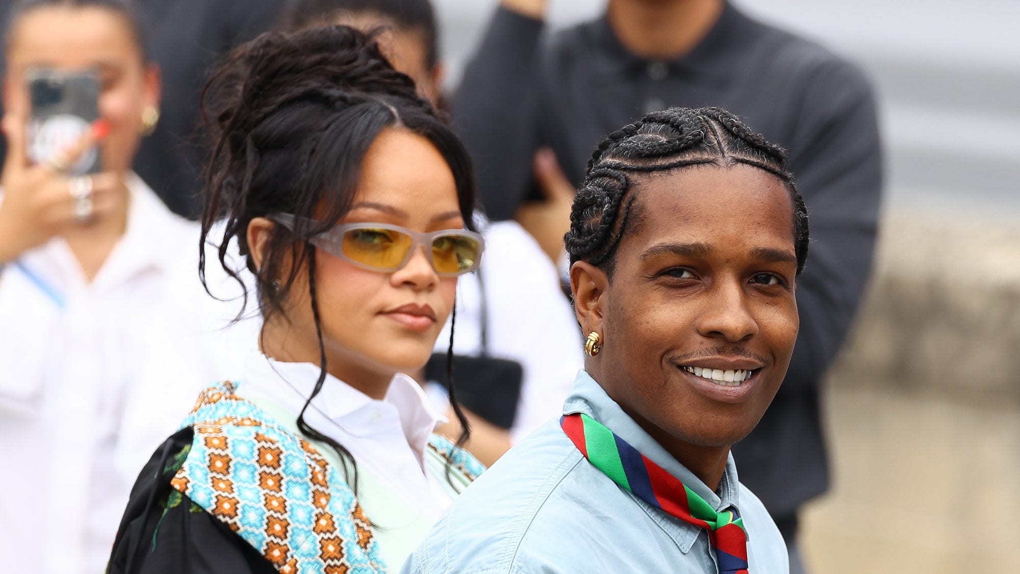 Rihanna and A$AP Rocky