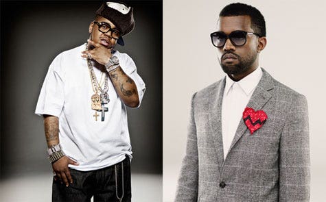 Twista and Kanye West