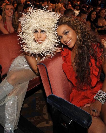 Lady Gaga and Beyoncé