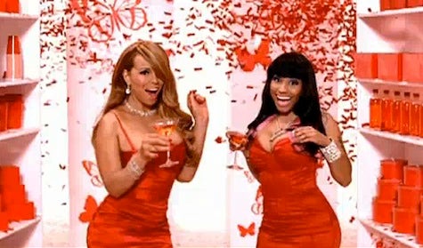 Mariah Carey and Nicki Minaj