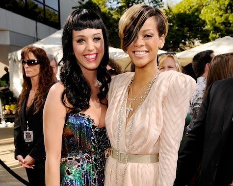 Katy Perry and Rihanna