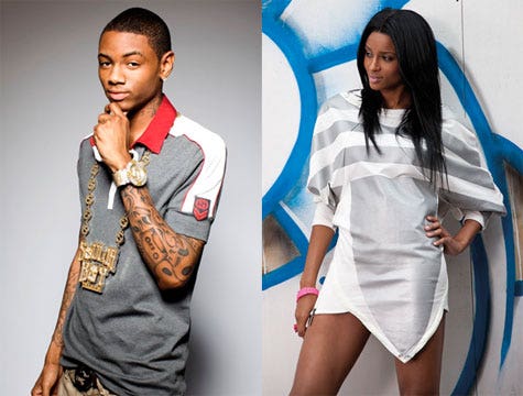Soulja Boy and Ciara