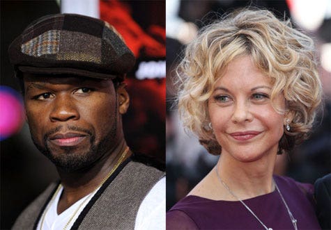 50 Cent and Meg Ryan
