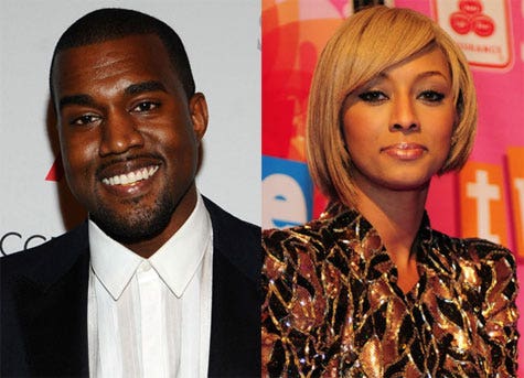 Kanye West and Keri Hilson