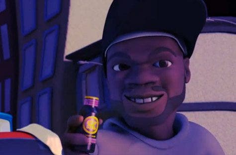 50 Cent Serves Street King to Santa Claus in Animated Video