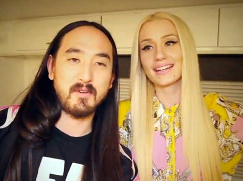 Steve Aoki and Iggy Azalea