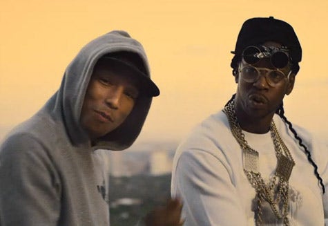Pharrell and 2 Chainz