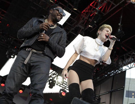 will.i.am and Miley Cyrus