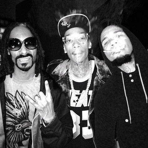 The Game, Wiz Khalifa, & Snoop Dogg Attend Xbox One Launch