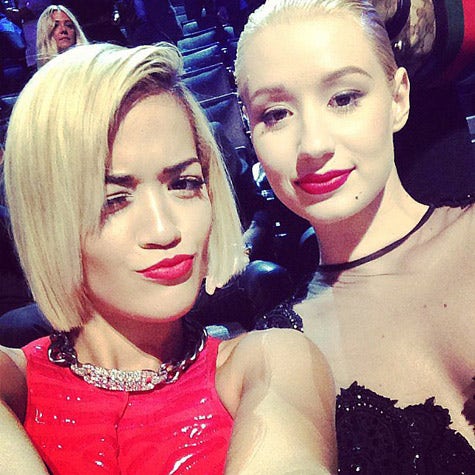Rita Ora and Iggy Azalea