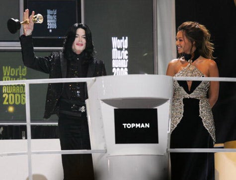 Michael Jackson and Beyoncé