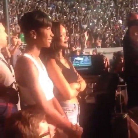 Melissa Forde and Rihanna