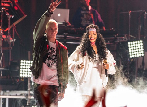 Eminem and Rihanna