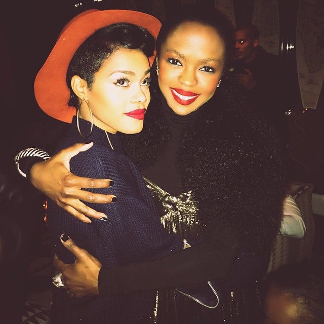 Teyana Taylor and Lauryn Hill