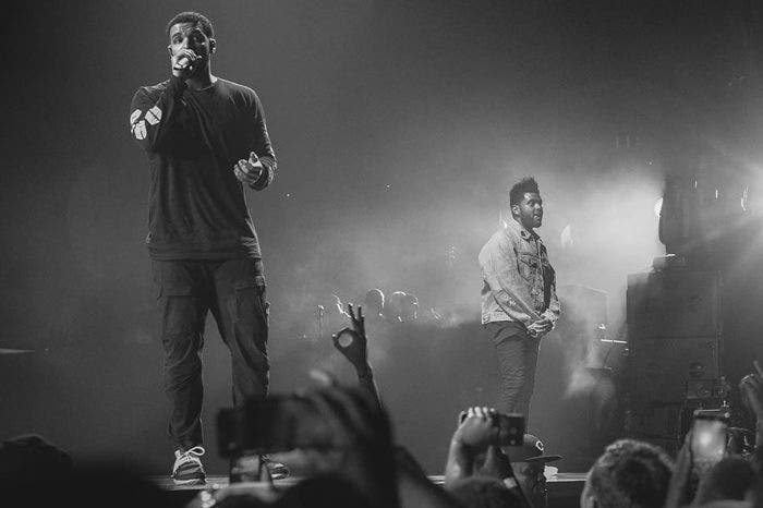 Drake and The Weeknd