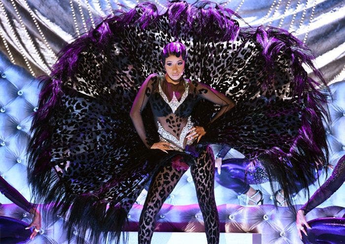 Cardi B Performs 'Money' at Grammys