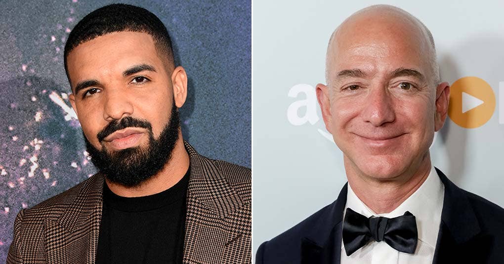 Drake and Jeff Bezos Bond Over Humble Beginnings 'Started From the
