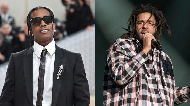 Fans React To ASAP Rocky's “Ruby Rosary” With J. Cole