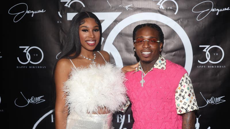 Why Are Jacquees & Deiondra Sanders At Odds Over Baby Snow?