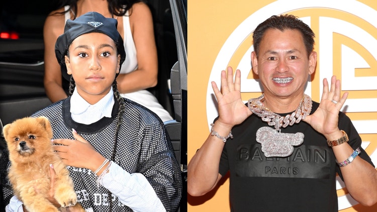 North West Shows Off Her Pointed Diamond Grills From Johnny Dang For Christmas — Take A Look Here!