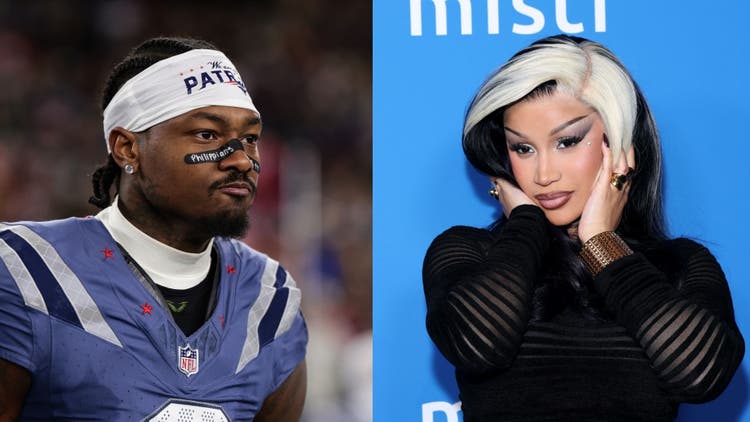 Watch Stefon Diggs Hilariously Search For Cardi B After Patriots-Jets Game: "Where She At?"