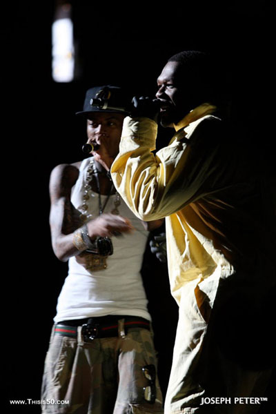 Soulja Boy and 50 Cent