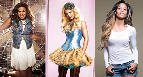 Jordin Sparks, Britney Spears, and Ciara