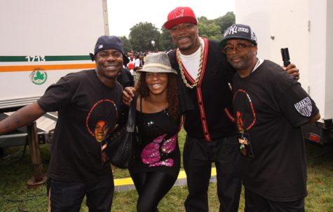 Tracy Morgan, Free, Ed Lover, and Spike Lee