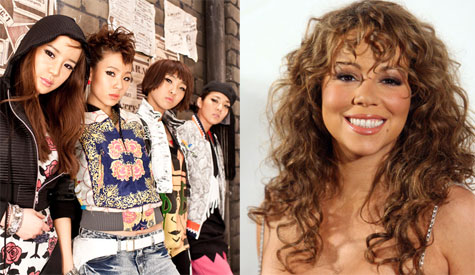2NE1 and Mariah Carey