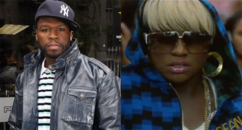 50 Cent and Ester Dean