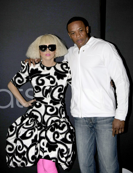 Lady Gaga and Dr. Dre