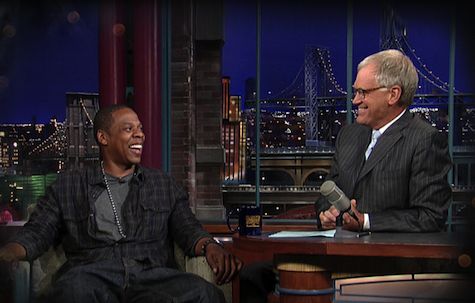 Jay-Z and Letterman