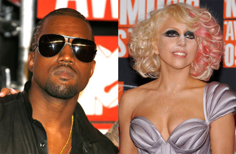 Kanye West and Lady Gaga