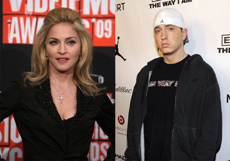 Madonna and Eminem