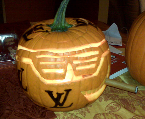 Guess Who Carved This Pumpkin