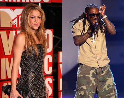 Shakira and Lil Wayne