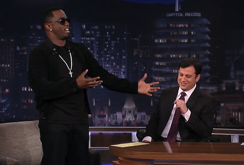 Diddy and Jimmy Kimmel