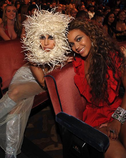 Lady Gaga and Beyoncé