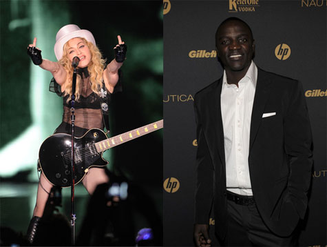 Madonna and Akon