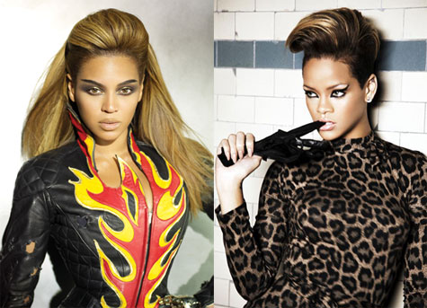 Beyoncé and Rihanna