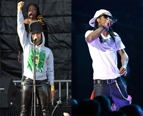 Erykah Badu and Lil Wayne
