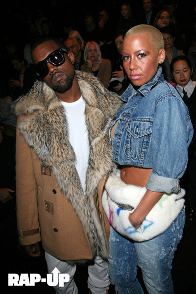Kanye West & Amber Rose: More Fur & Fanny Packs in France