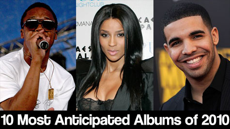 10 Most Anticipated Albums of 2010