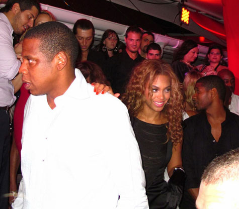 Jay-Z, Beyoncé, and Usher