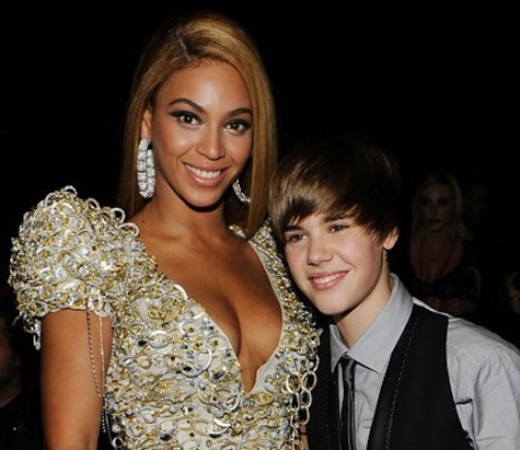 Beyoncé and Justin Bieber