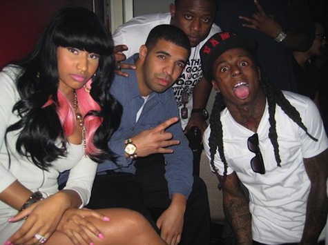 Nicki Minaj, Drake, and Lil Wayne