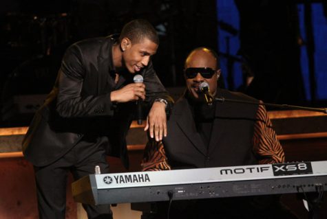 Trey Songz and Stevie Wonder