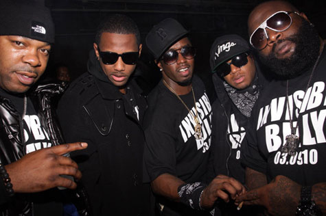 Busta Rhymes, Fabolous, Diddy, Red Cafe, and Rick Ross