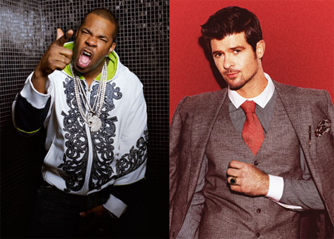 Busta Rhymes and Robin Thicke